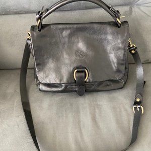 Il Bisonte Black Leather Bag